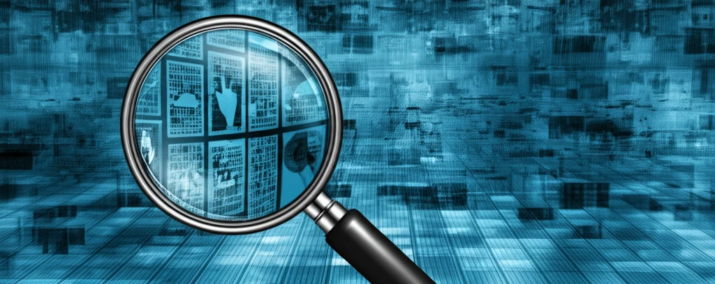 Data landscape with hidden signals