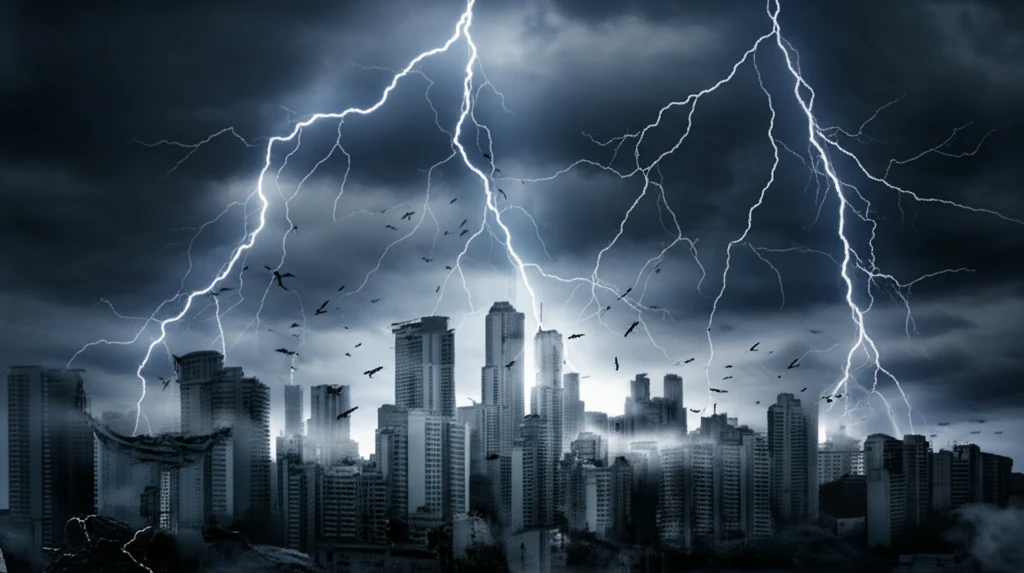 Currency board system protecting a city from economic turmoil.