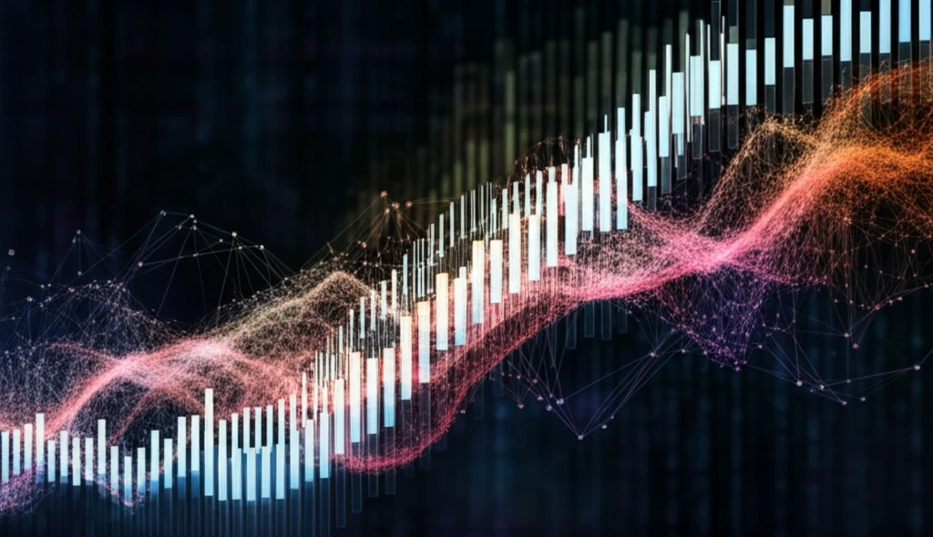 Interconnected nodes forming a vibrant network, symbolizing social connections and economic mobility.