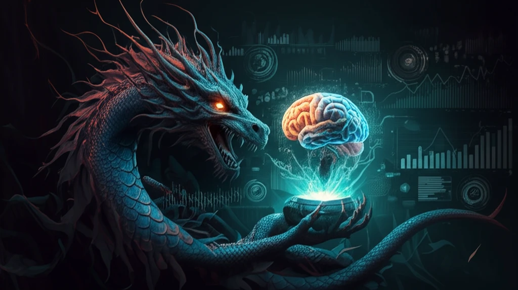 AI brain analyzing China's economy