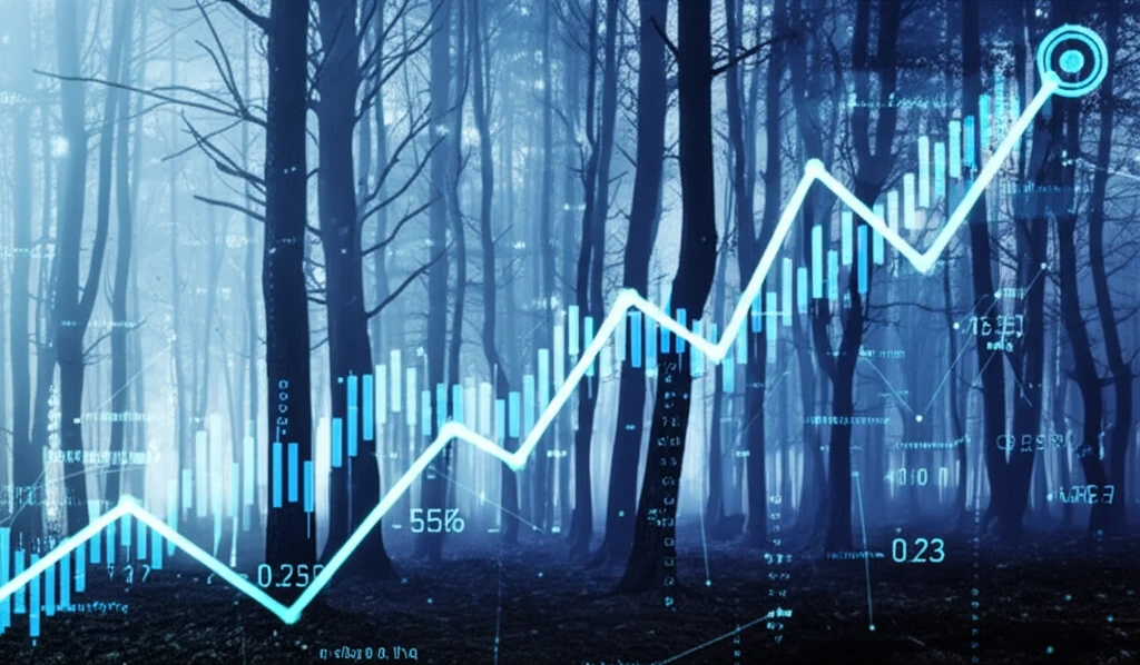 Carbon credits trading concept.