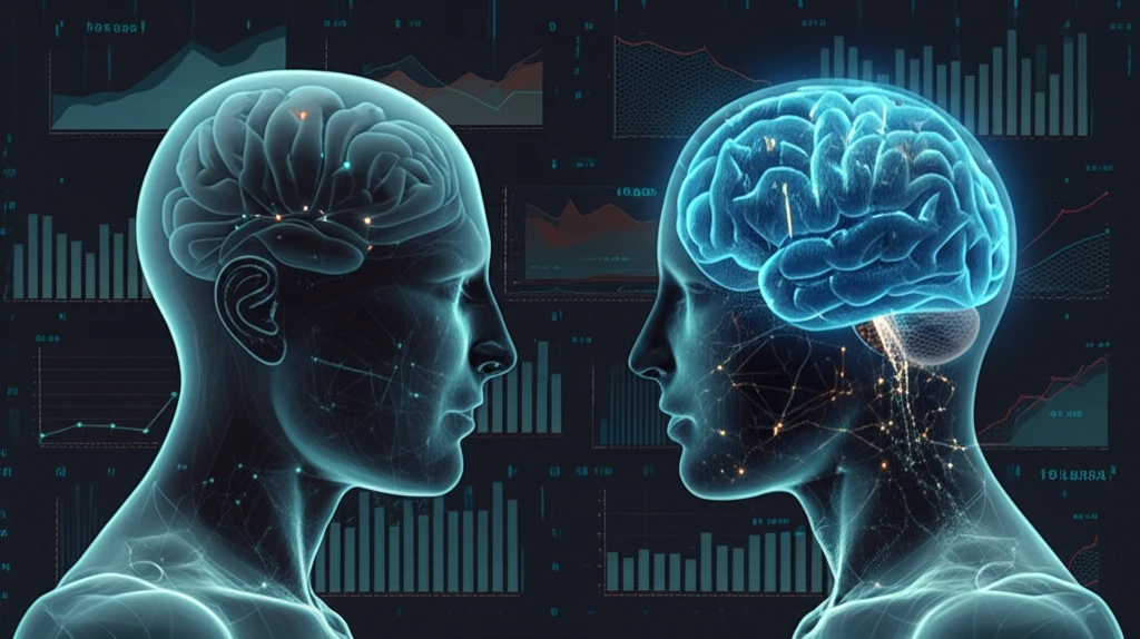 Illustration comparing MIDAS and Lag-Llama models in inflation forecasting