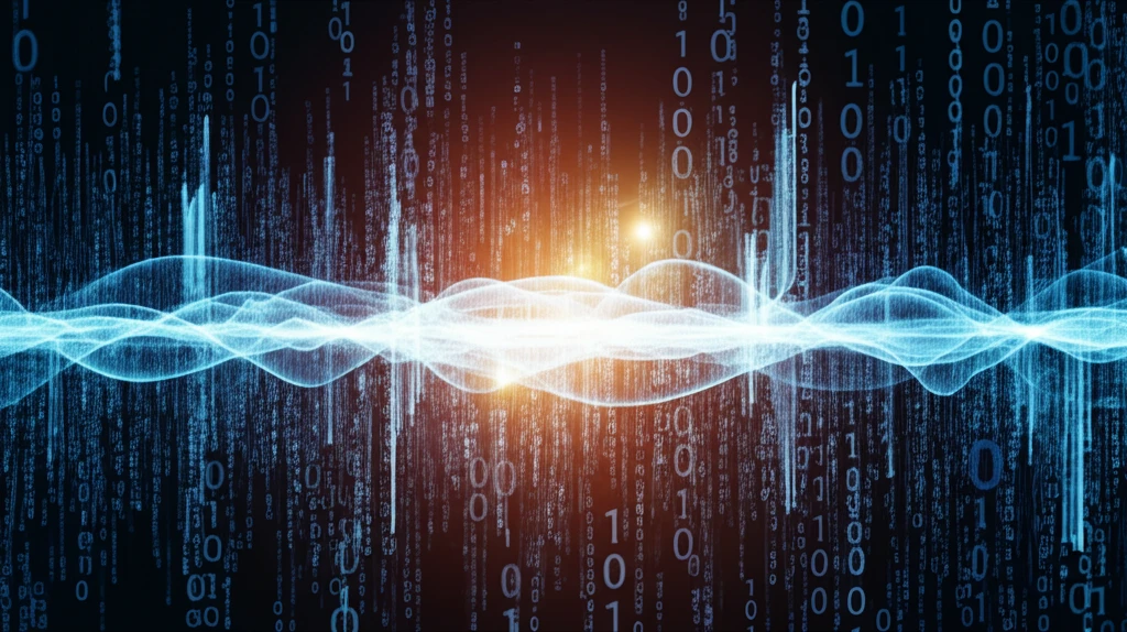 Intertwined data streams converging into a central point, symbolizing robust data analysis.