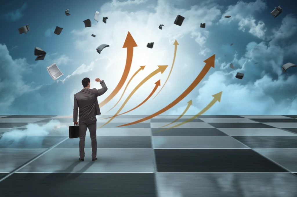 Conceptual illustration of market sensitivity analysis.