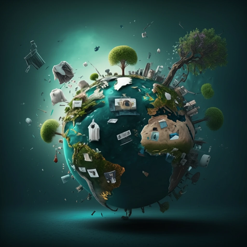 A digital illustration representing the flow of low-value transactions across the globe.