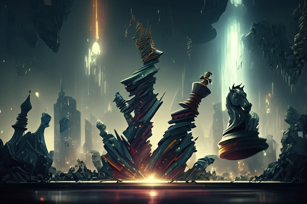 Dynamic cityscape representing the shifting economic landscape.