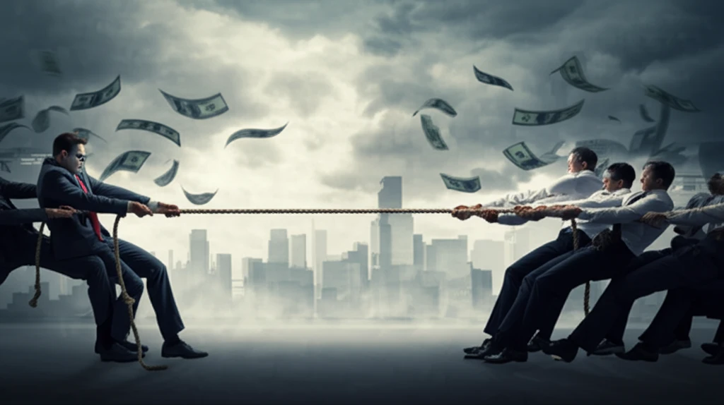 Tug-of-war for labor: Businesses vs. workers in a tight job market.