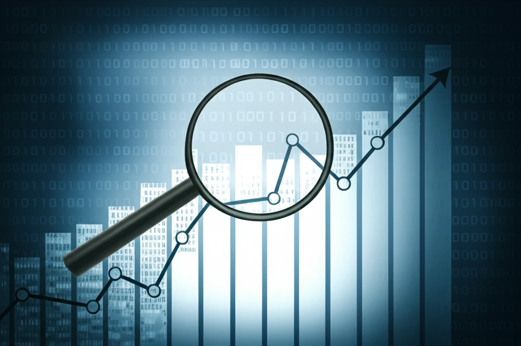Data streams subtly fading away from a graph, symbolizing attrition bias, highlighting loss and recovery.