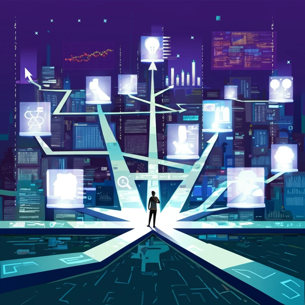 Crossroads of Data: Visualizing the Value of Information in Decision Making