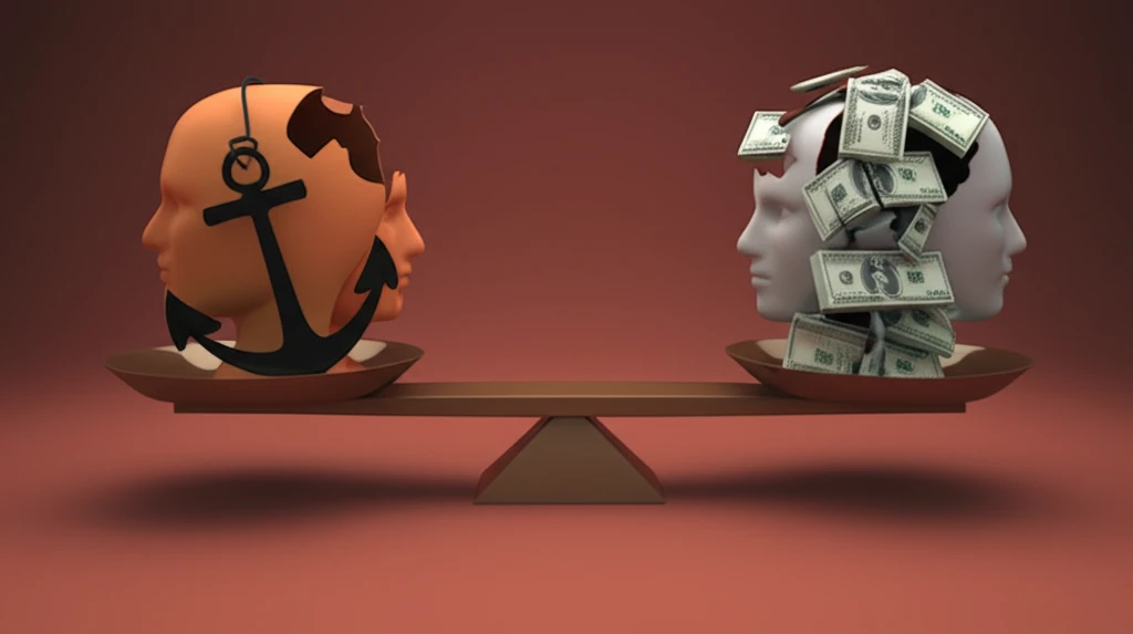 Image representing the balance between fair wages and the anchoring effect of minimum wage.