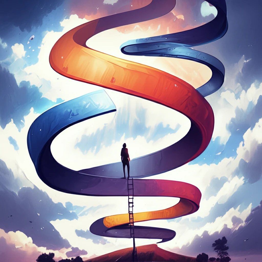 A person at a crossroads, symbolizing the challenges of decision-making.