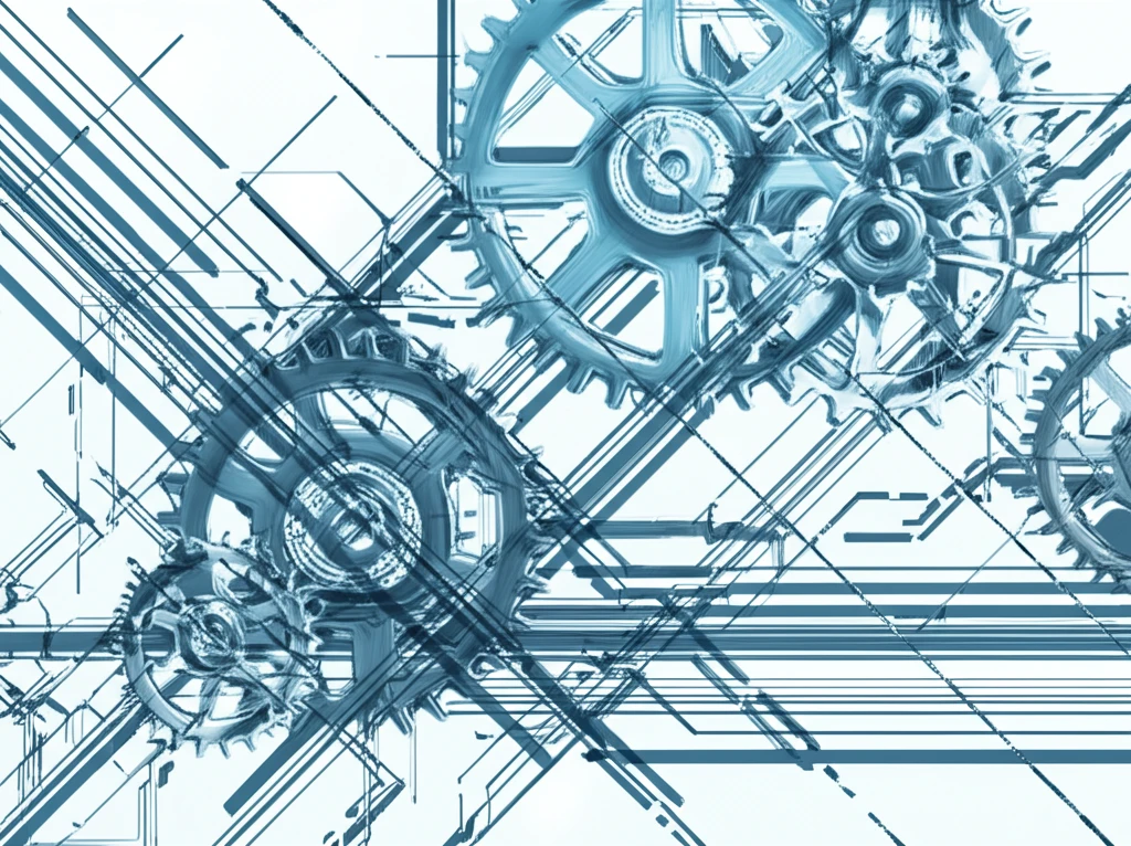 Interconnected gears symbolizing treatment interactions.