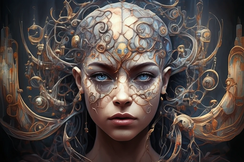 Surreal illustration of collective intelligence with subtle cues of condescension.