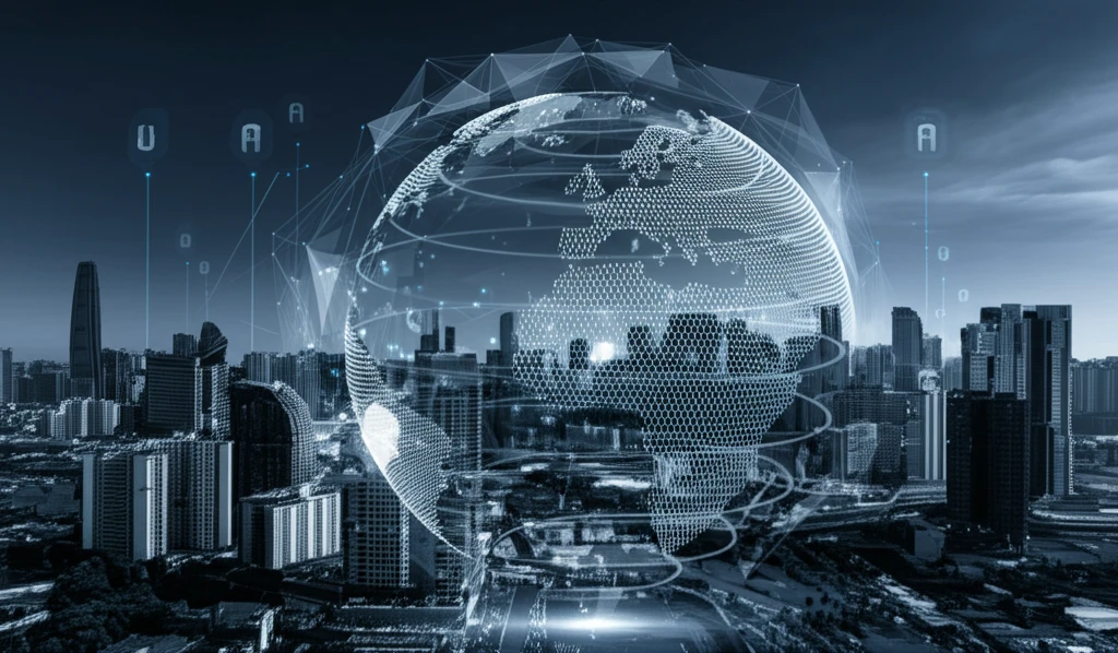 Global digital trade network