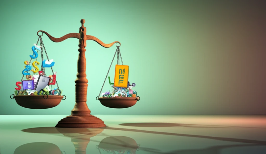 Scales balancing economic data and theories