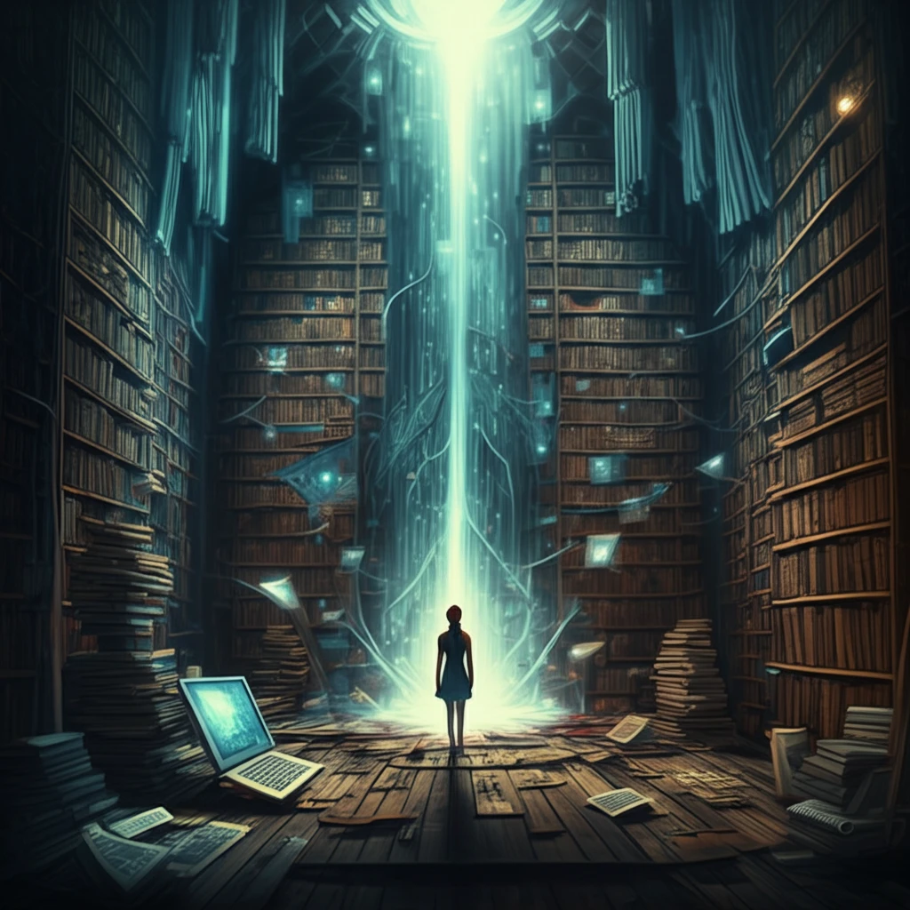 Data streams converging into clear insights.