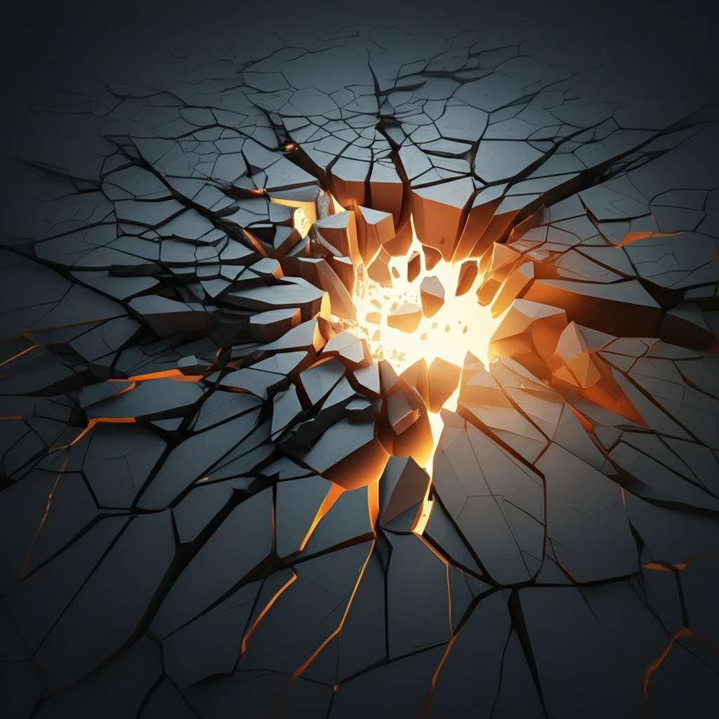 Shattered Econometric Model