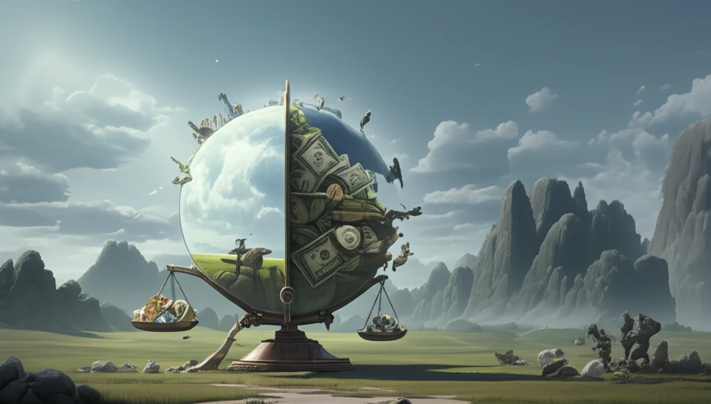 Economic Neutrality: Balancing Financial Instruments with Natural Elements