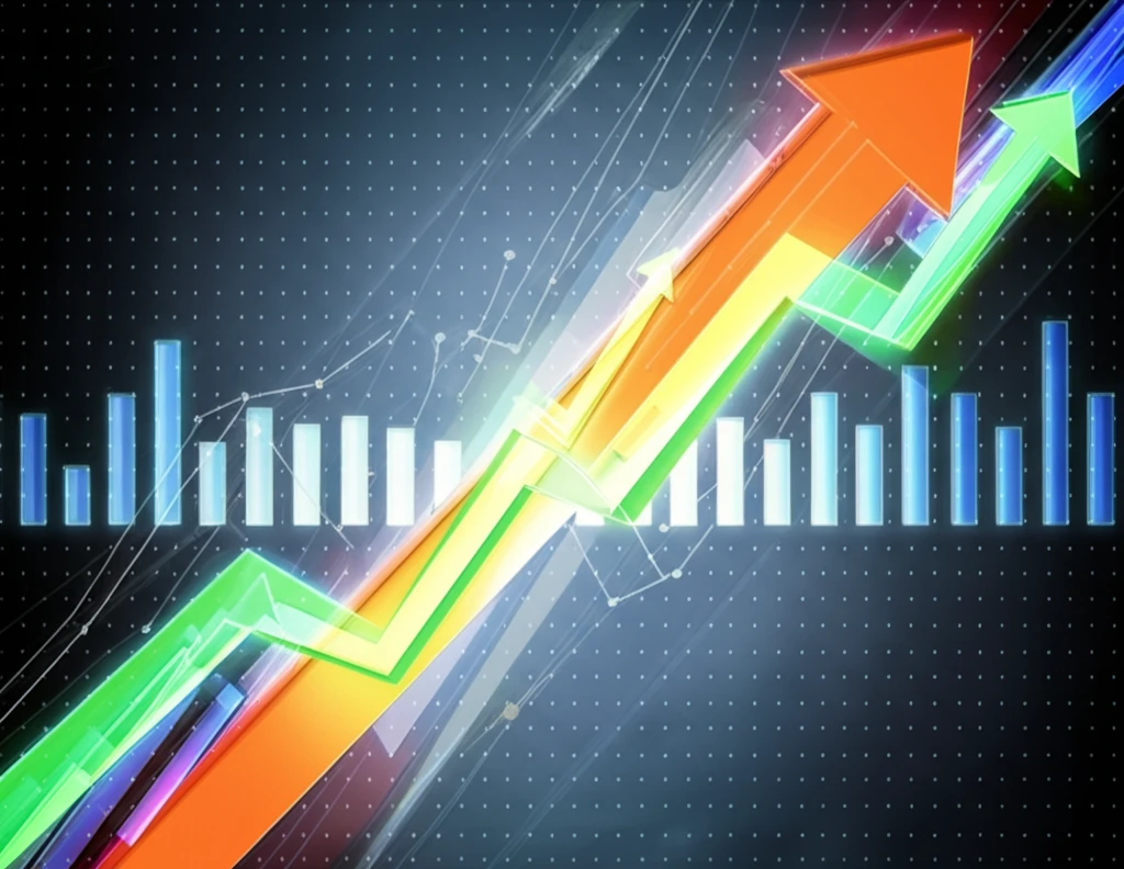 Surreal representation of financial portfolio optimization.