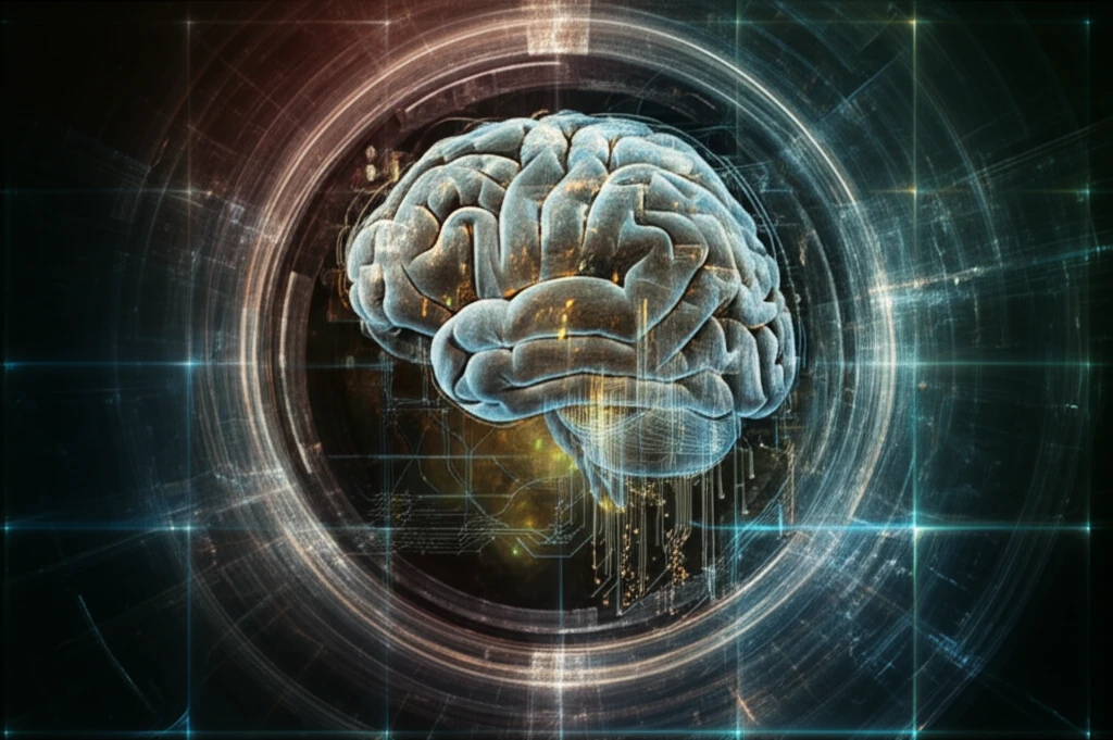 AI brain making financial decisions