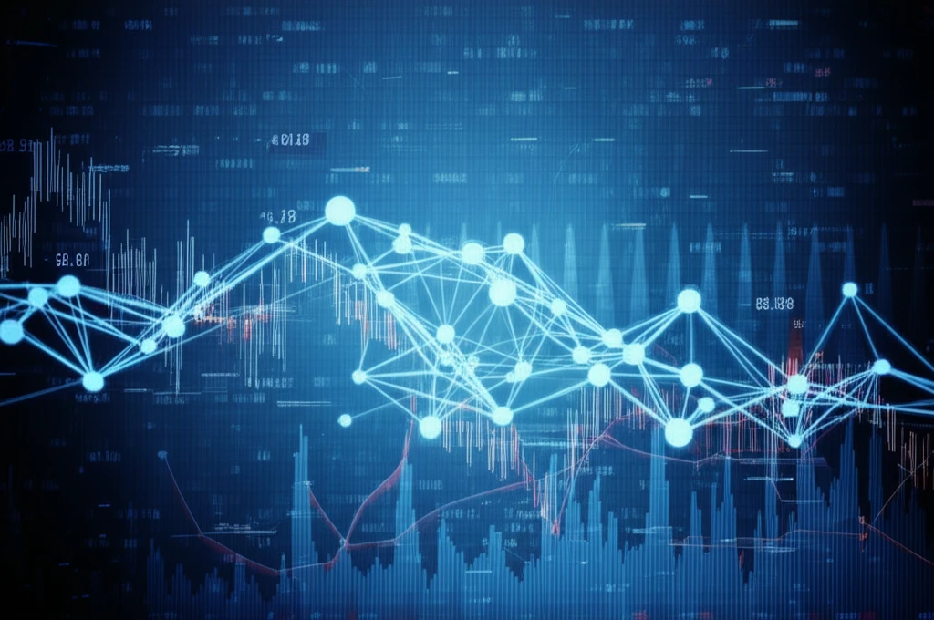 Neural network on a stock market graph