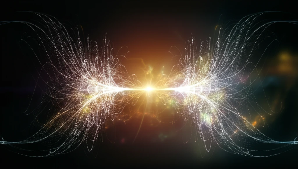 Datasets merging to symbolize scientific discovery
