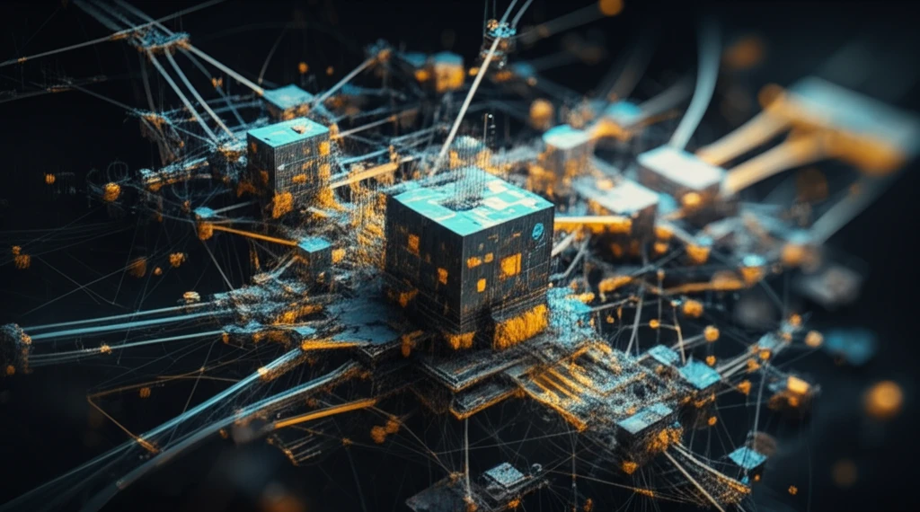 Neural network compressing financial portfolio.