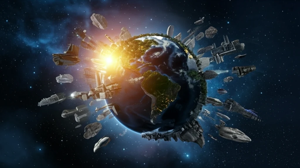 Interconnected ecosystems symbolizing planetary balance.