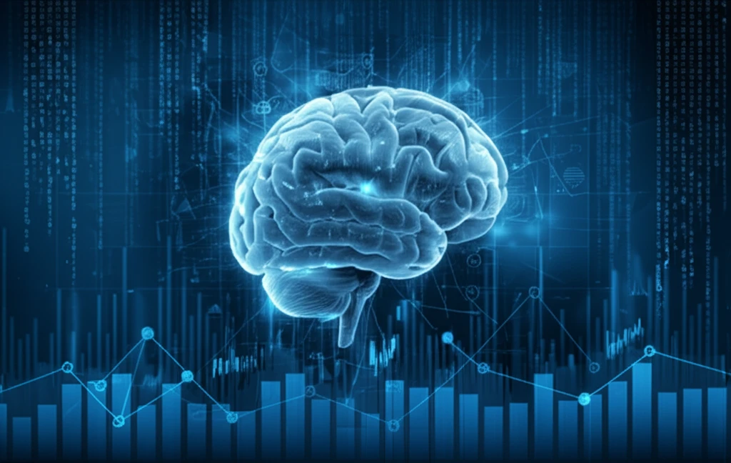 AI analyzing stock market data