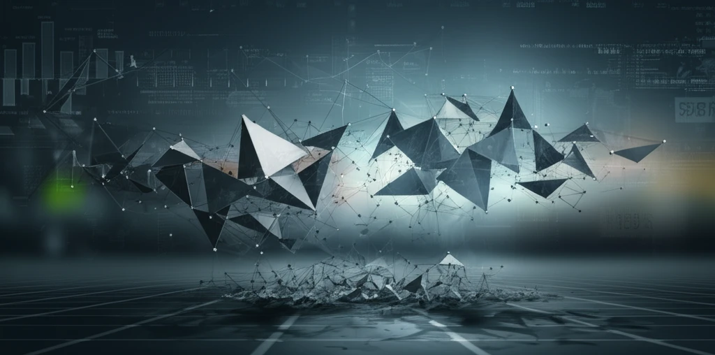 Digital illustration of financial antinetworks and networks.