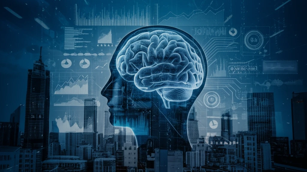 AI Brain Processing Financial Data