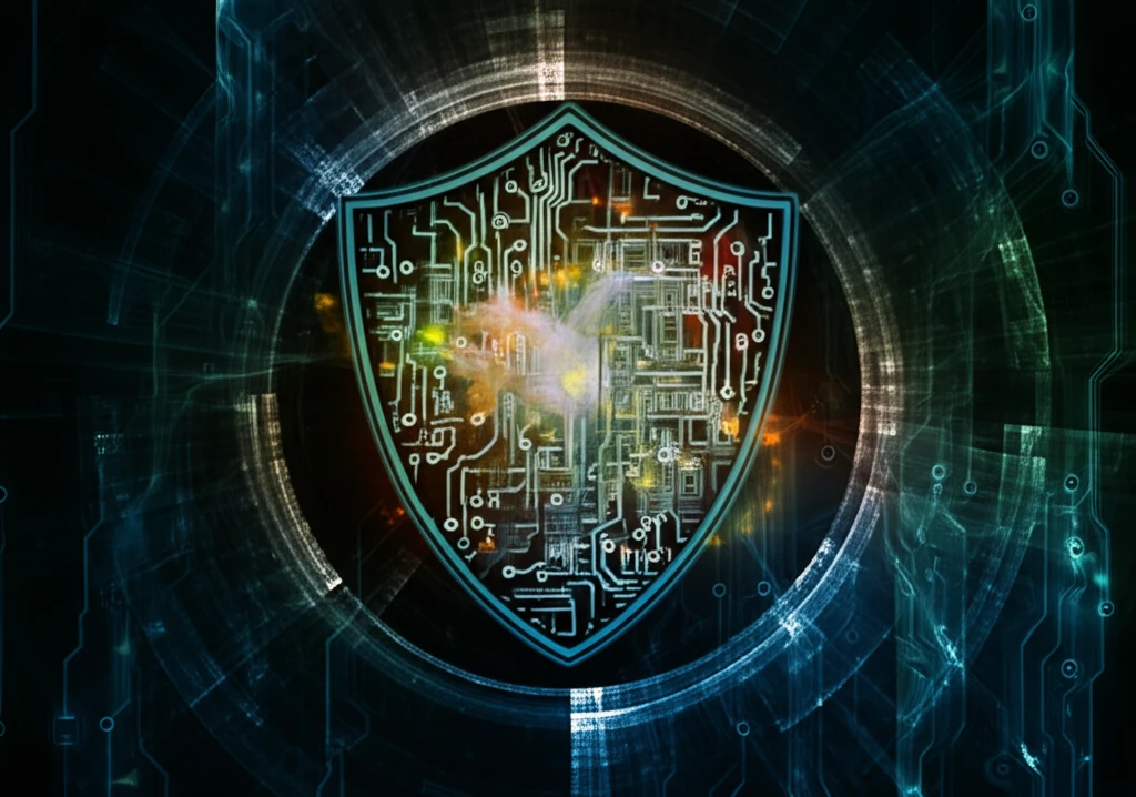 Quantum circuits protecting financial data