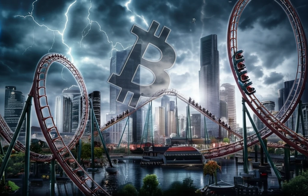 Cryptocurrency Volatility Rollercoaster