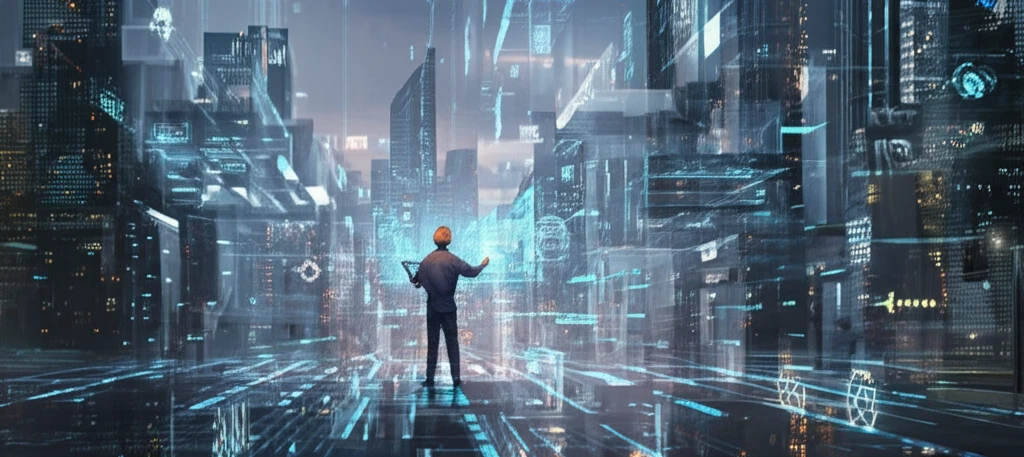 High-skilled worker contemplating the future of AI automation and job security.