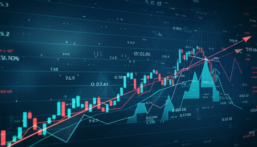 AI neural network analyzing stock market data