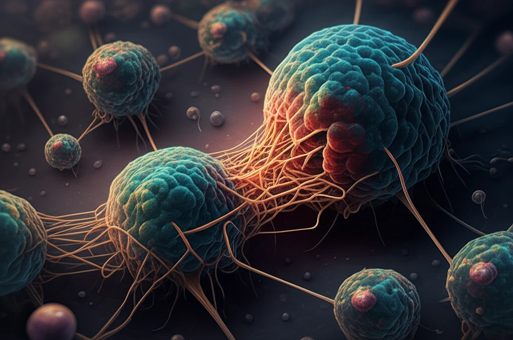 Cancer cells reversing from a mobile state to a stable, treatable form.