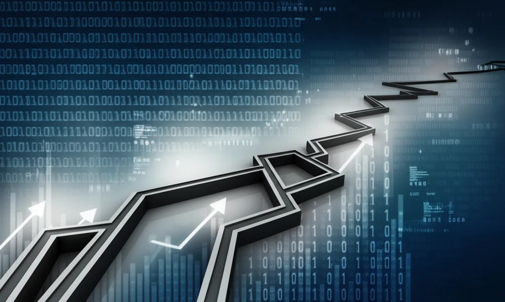Surreal illustration of branching financial paths.