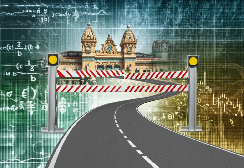 A surreal illustration symbolizing the taming of complex financial markets through innovative methods in barrier option pricing.