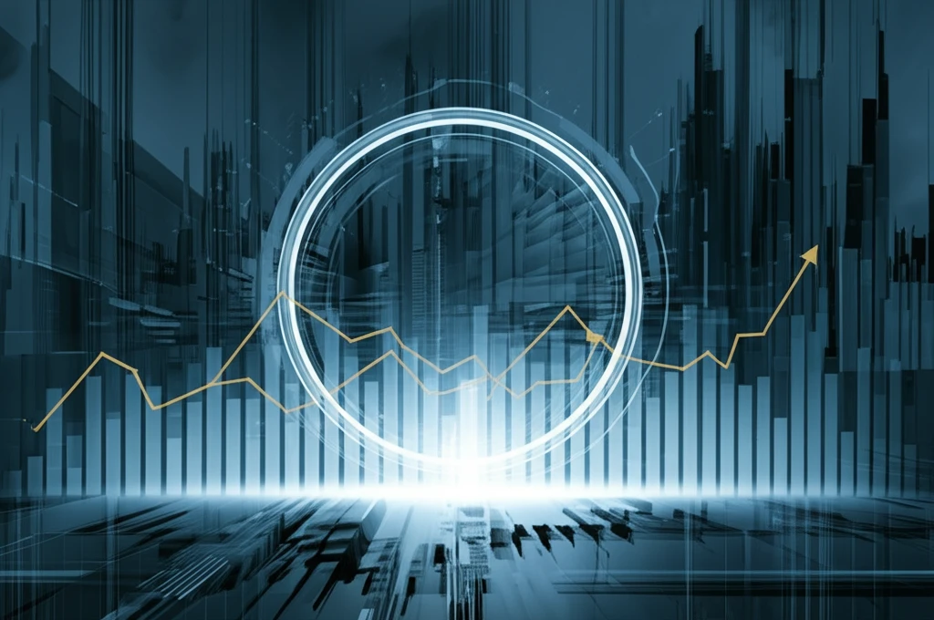 Geometric landscape representing financial markets with a prominent convex shape symbolizing Convex PCA.