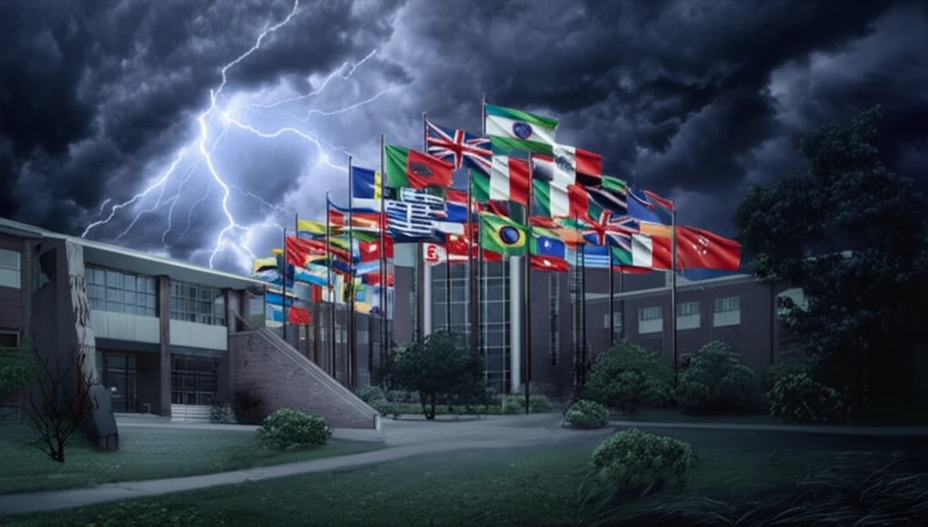 Global tensions and international cooperation in education