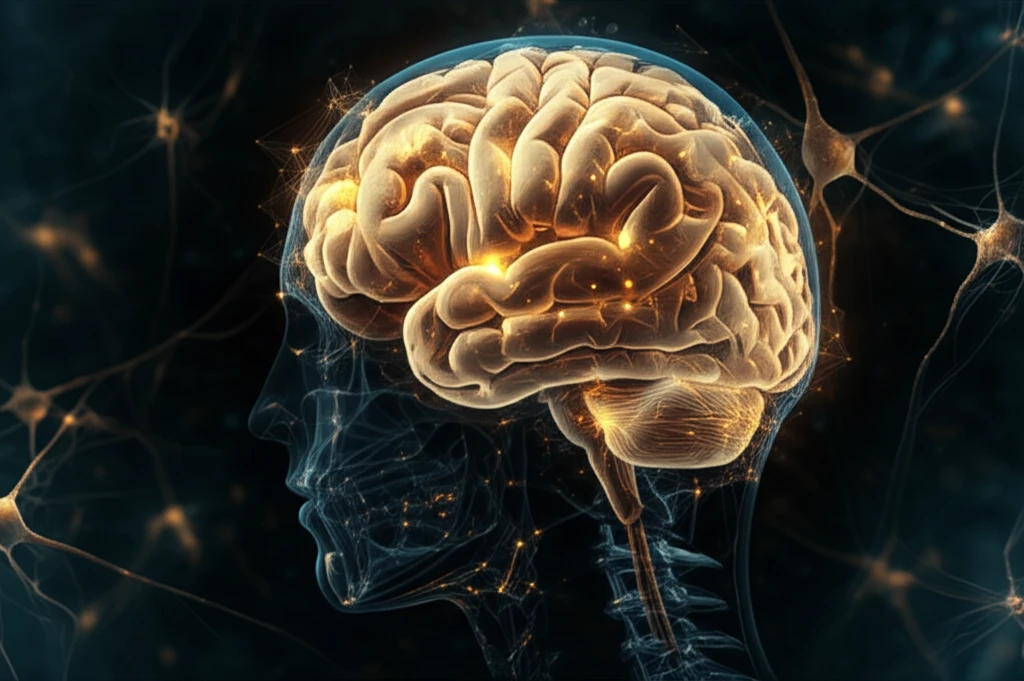 Curcumin and Brain Health: A Surreal Illustration