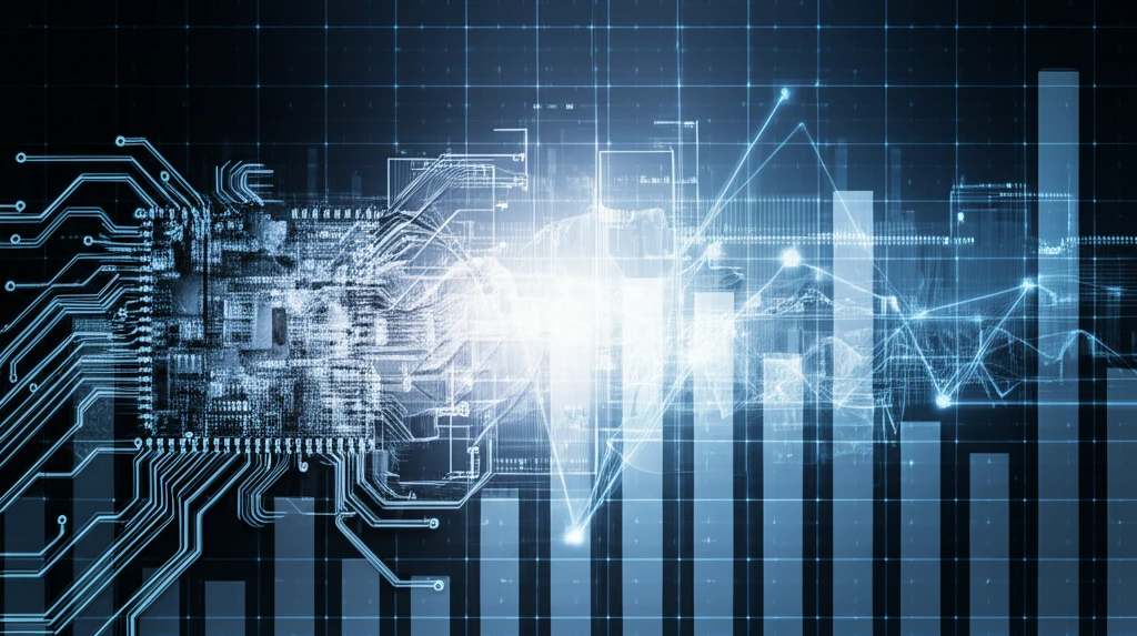 Quantum Computer Entangled with Financial Graph