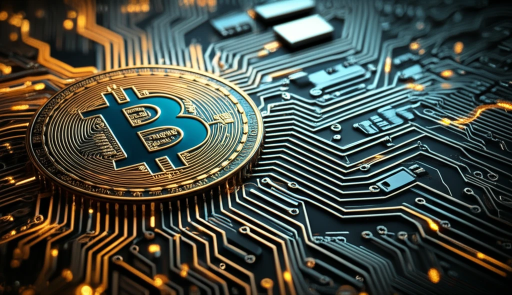 Bitcoin transaction network visualization