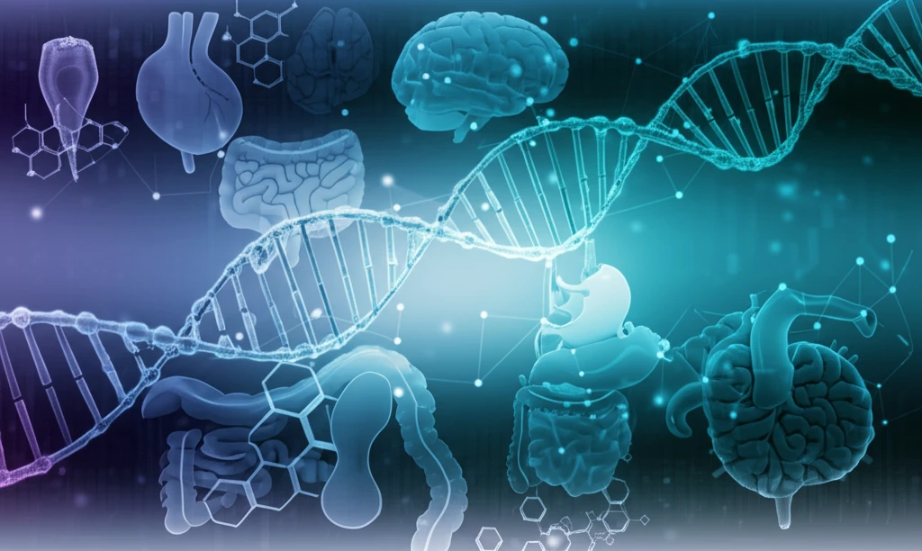 Digital illustration of MIAT RNA