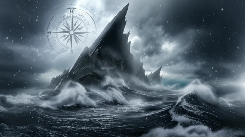 Surreal illustration symbolizing market volatility.