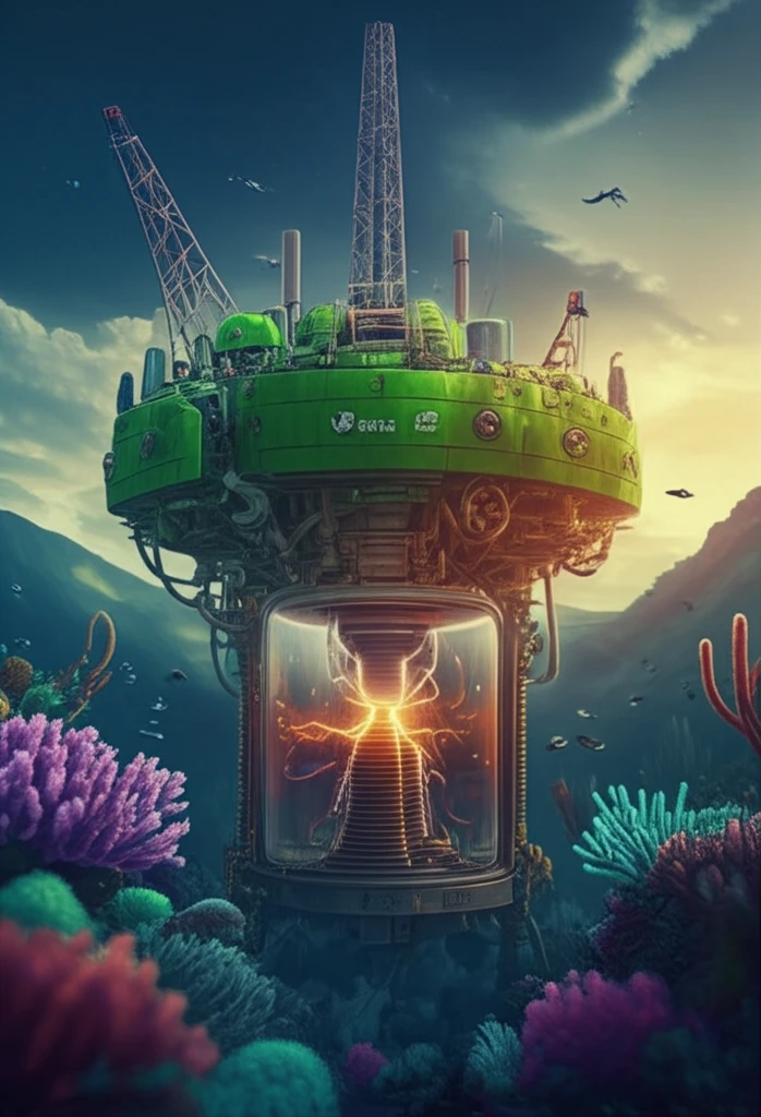 Offshore platform transformed into a green energy hub with ORC technology.
