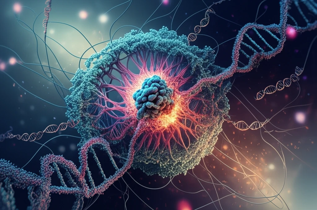 Illustration of Egr1 and Arid2-IR promoting extracellular matrix production in diabetic kidney disease.