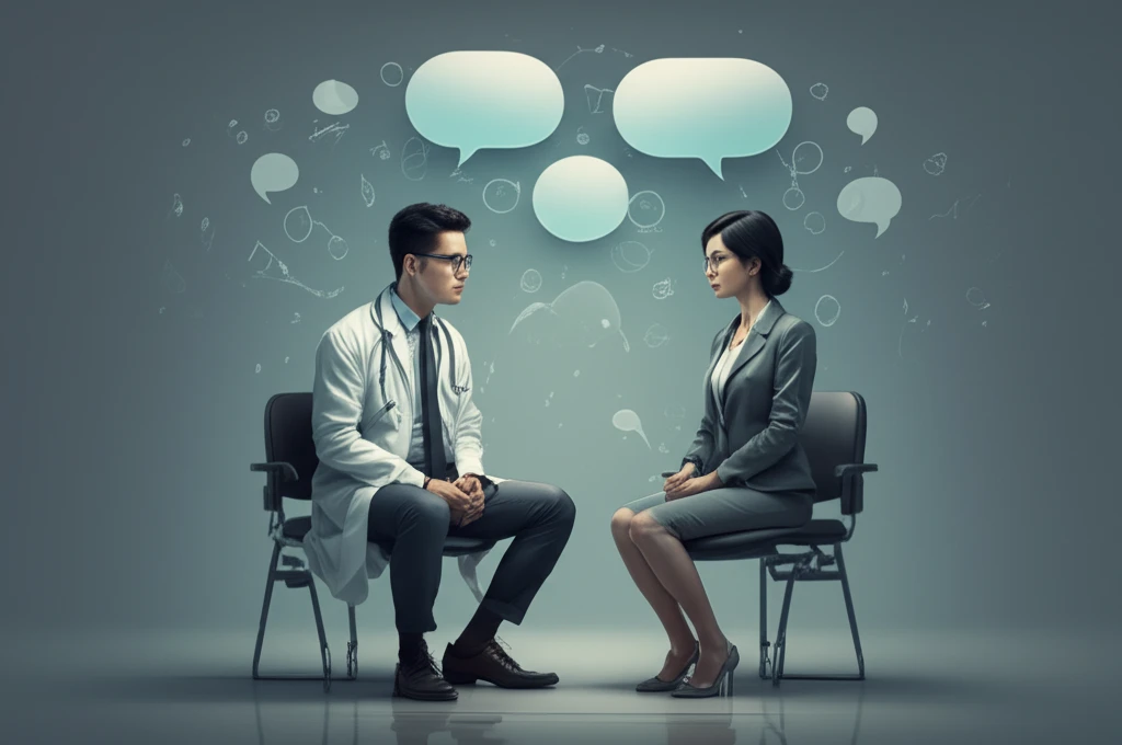 Doctor and patient communicating clearly.