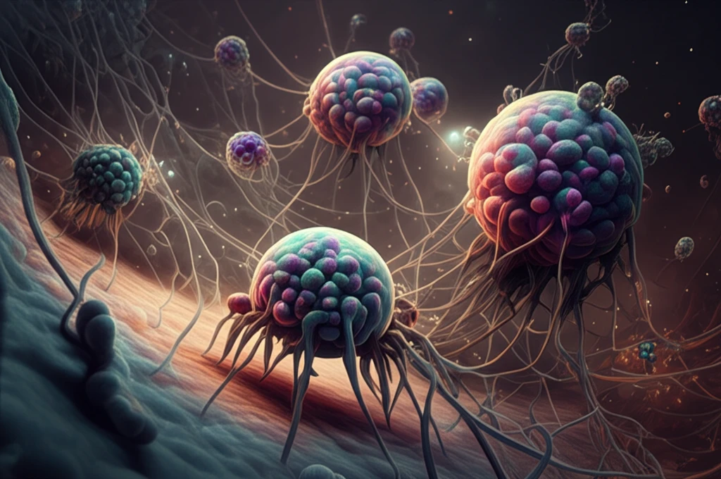 Bioengineered organisms fighting pathogens in the human body