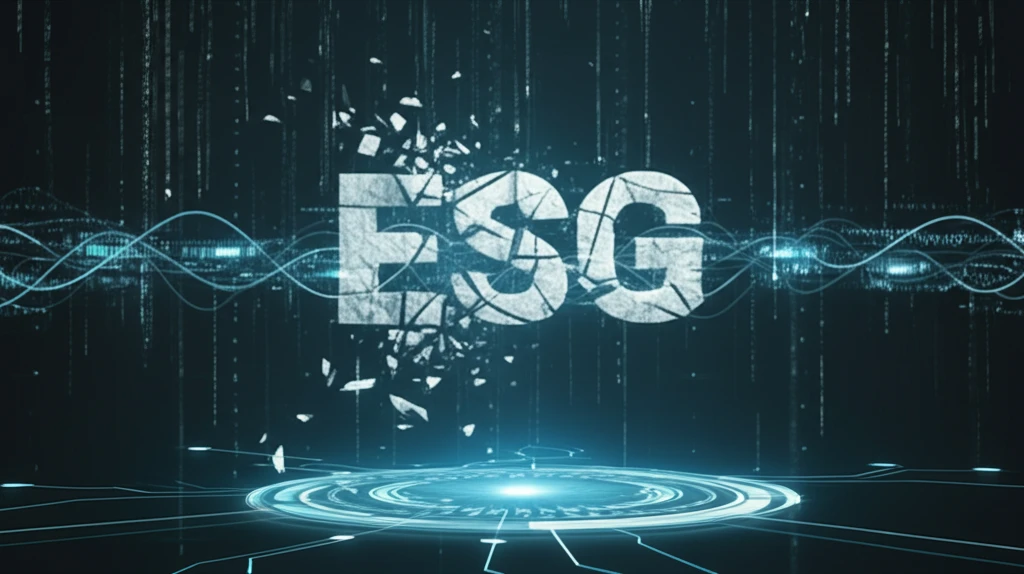 Image symbolizing the shift from ESG scores to raw data analysis in investing.